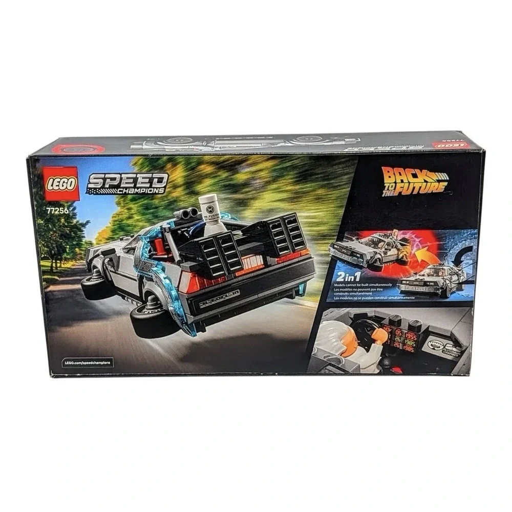 LEGO Speed Champions Back to the Future DeLorean Time Machine Set 77256 NEW